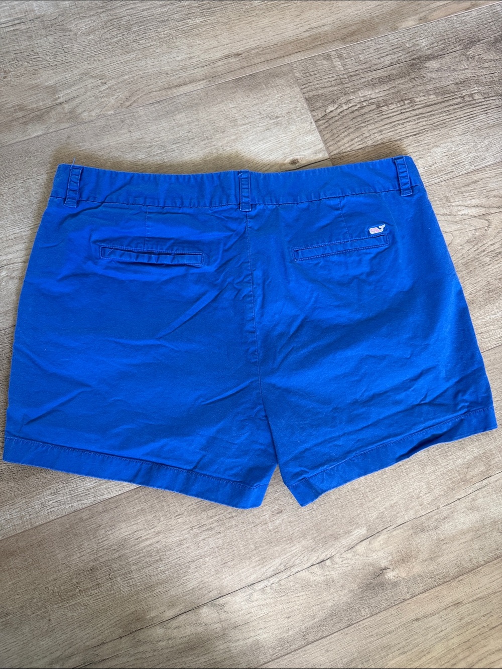 Vineyard Vines Bright Blue Button-Waist Shorts - Picture 6 of 7